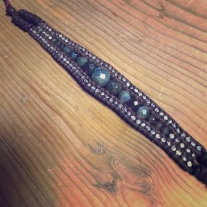 Chan Luu Labradorite and Sterling bracelet